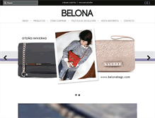 Tablet Screenshot of belonabags.com